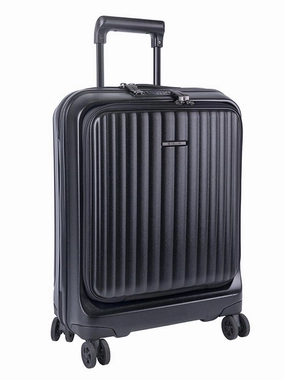 Cellini Tri Pak 4 Wheel Carry On Trolley Includes 1 Large Packing Cube | Black Special Offer Inside