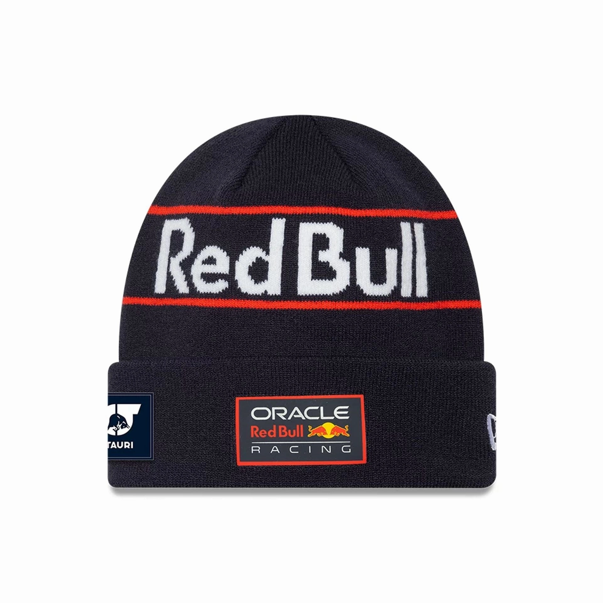 Price Drop Frenzy Red Bull Racing Replica Max Verstappen Dark Blue Cuff Knit Beanie Hat