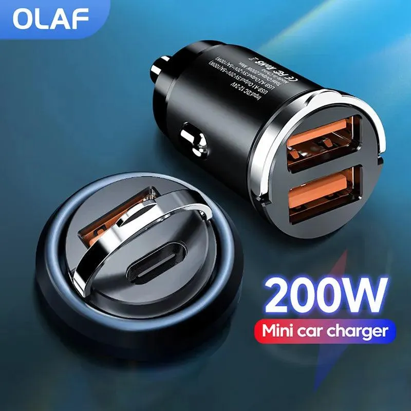 Shop Save Big Flash Sale Alert Pull Ring 200W Usb C Car Charger