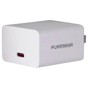 Puregear 25-Watt Lightspeed Wall Charger With Single Usb-C Port - White Online Deal Frenzy