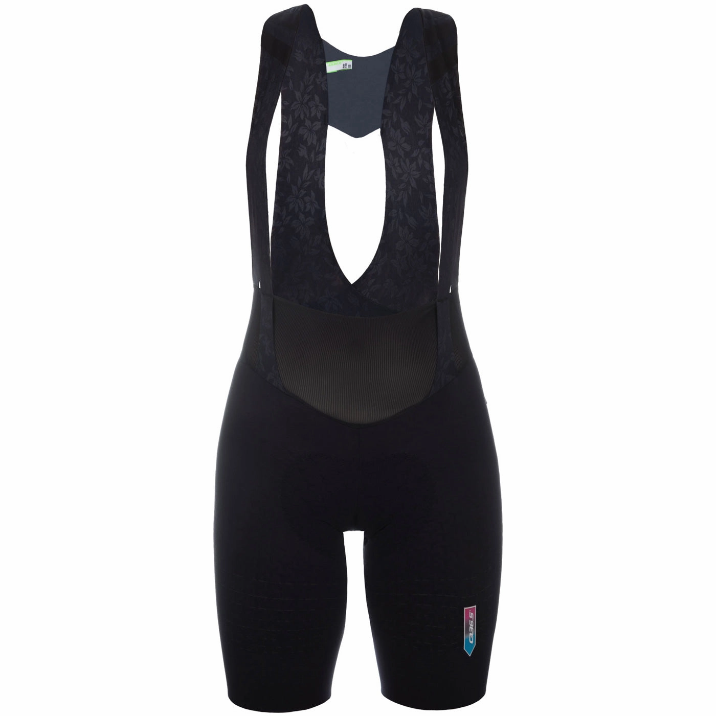Q36.5 Dottore Clima women bib short - Black