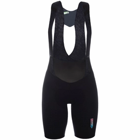 Q36.5 Dottore Clima women bib short - Black