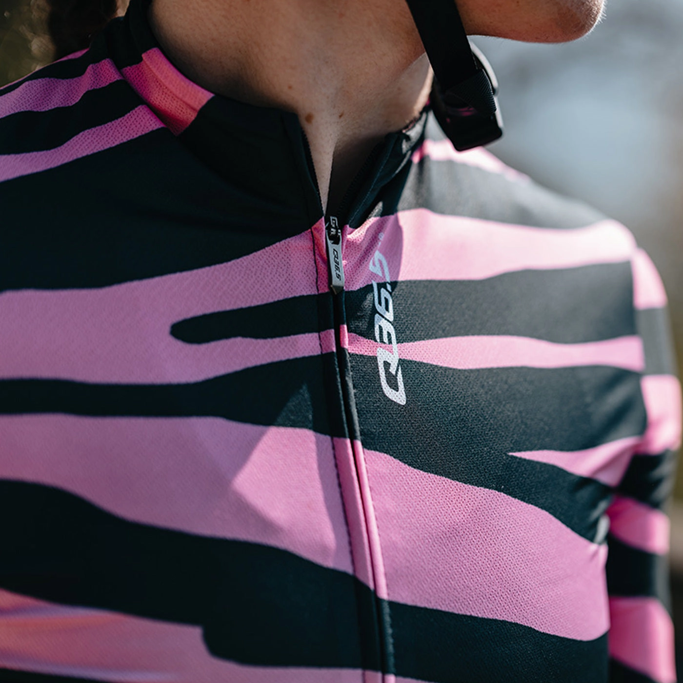 Q36.5 G1 Tiger women jersey - Pink
