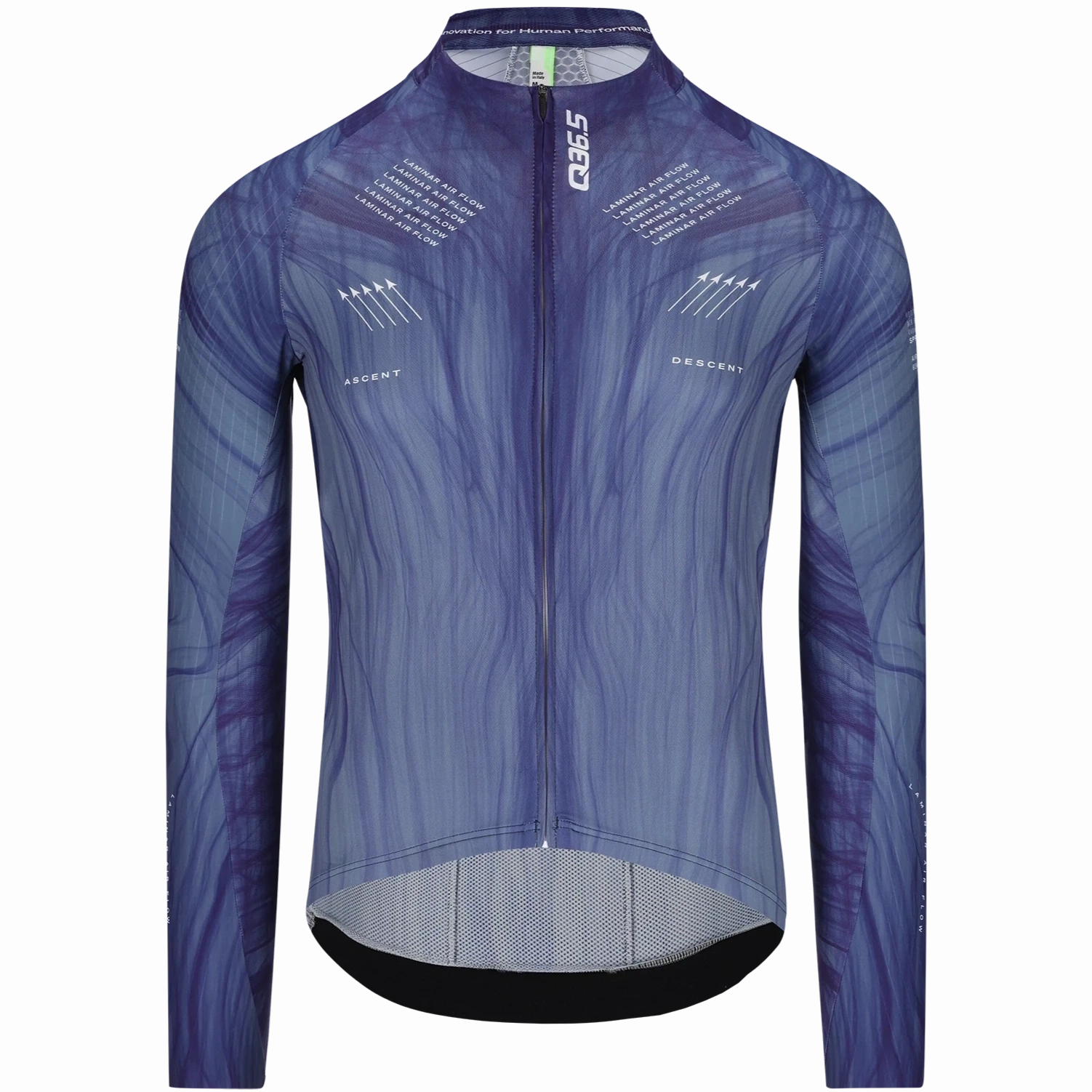 Q36.5 Gregarius Hybrid Aeroflow long sleeves jersey - Blue