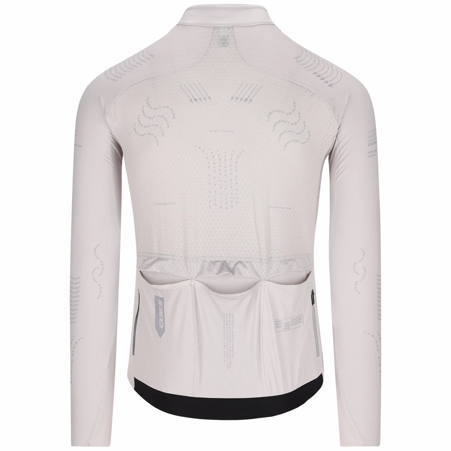 Q36.5 Gregarius Hybrid Aeroflow long sleeves jersey - Grey