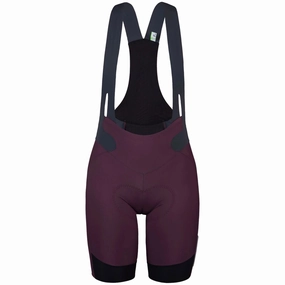 Q36.5 Gregarius Ultra women bib shorts - Bordeaux