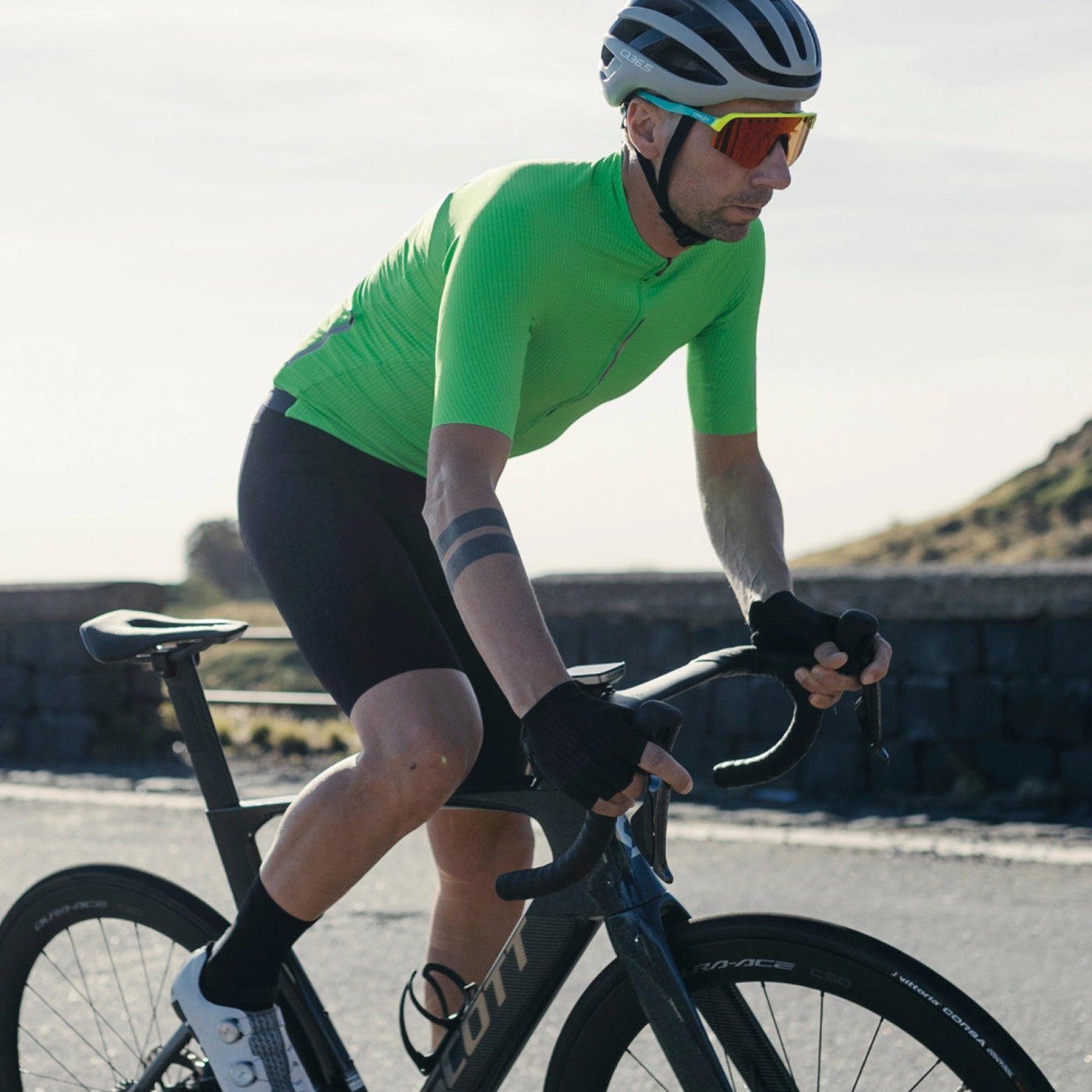 Q36.5 Pinstripe Pro jersey - Green