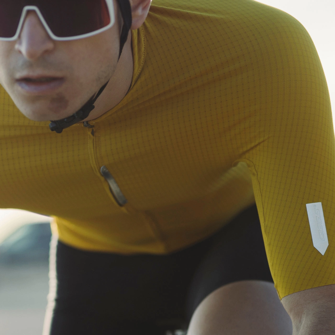 Q36.5 Pinstripe Pro jersey - Yellow