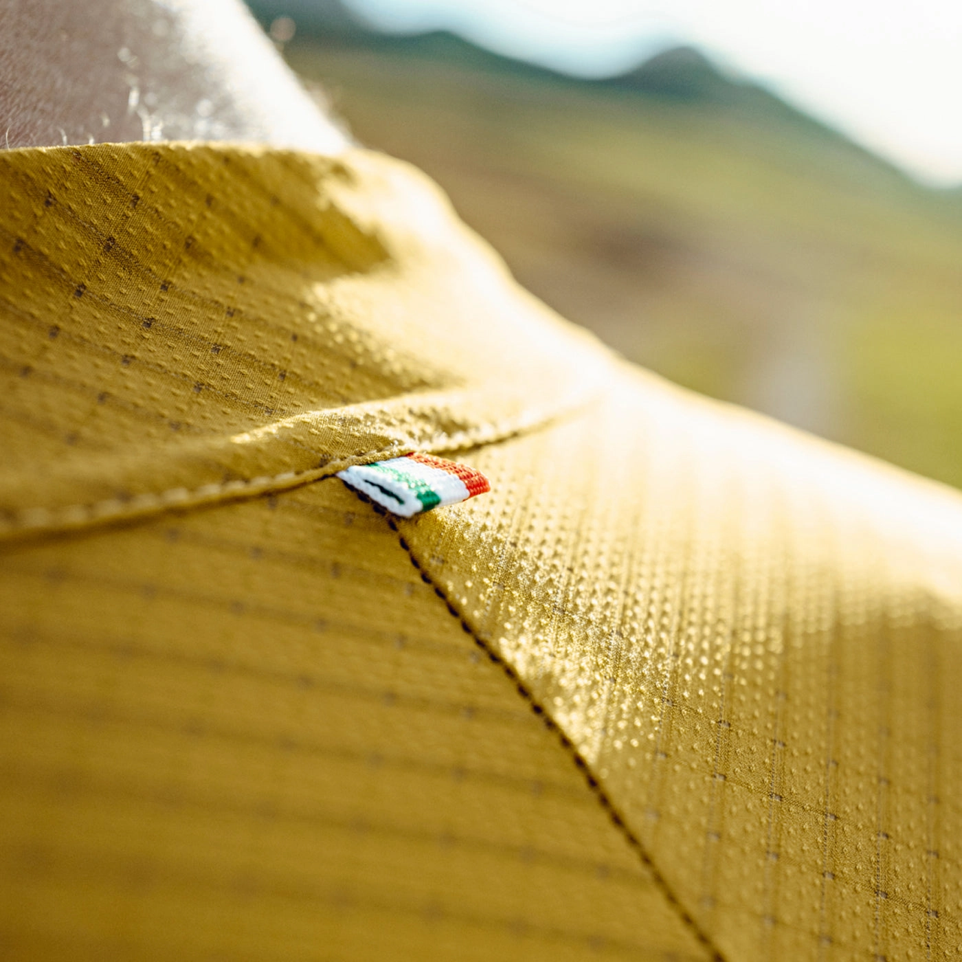Q36.5 Pinstripe Pro jersey - Yellow
