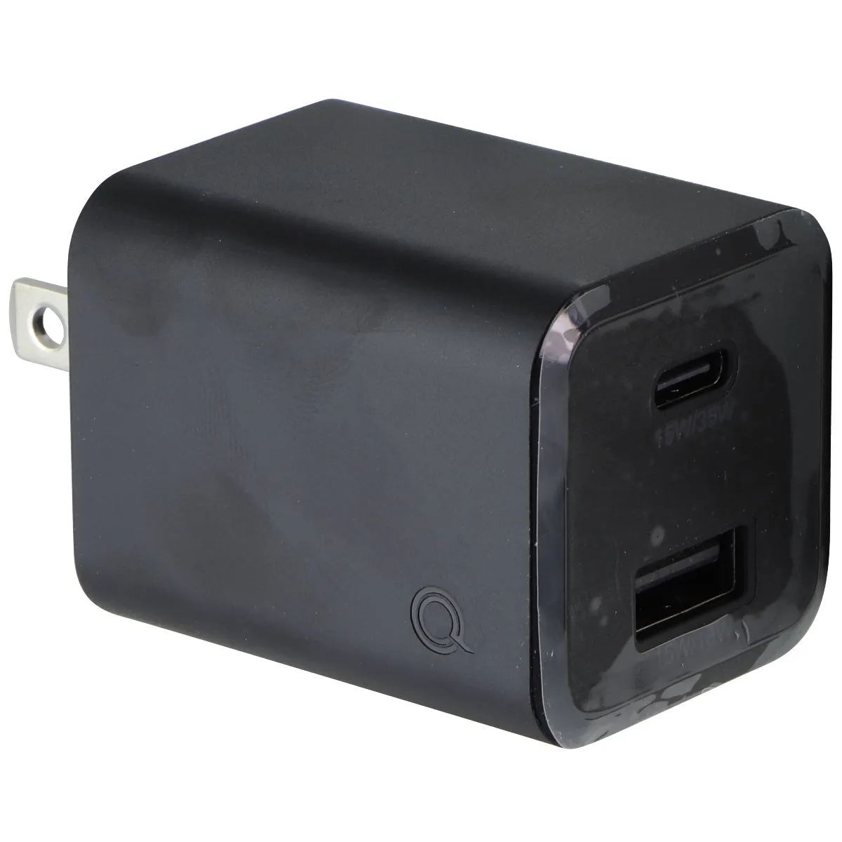 Quikcell (35W) Pd Wall Charger Dual Port (Usb-C/Usb-A) Adapter (Gan Charging) MustHave Gift Ideas Deal Frenzy Today
