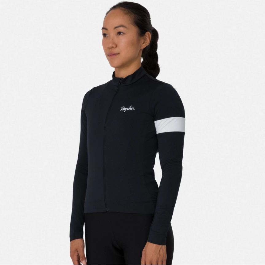 Rapha Core long sleeve women jersey - Black