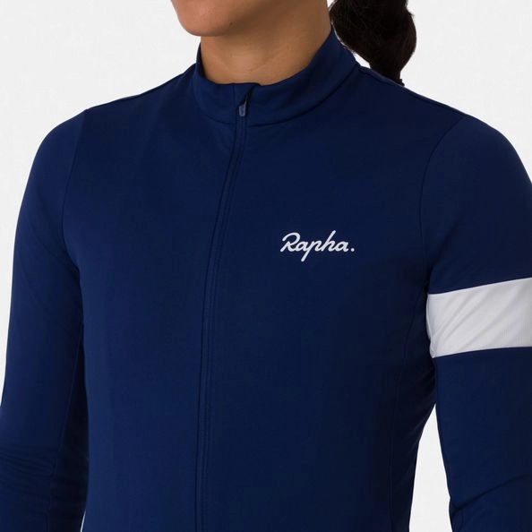 Rapha Core long sleeve women jersey - Dark blue