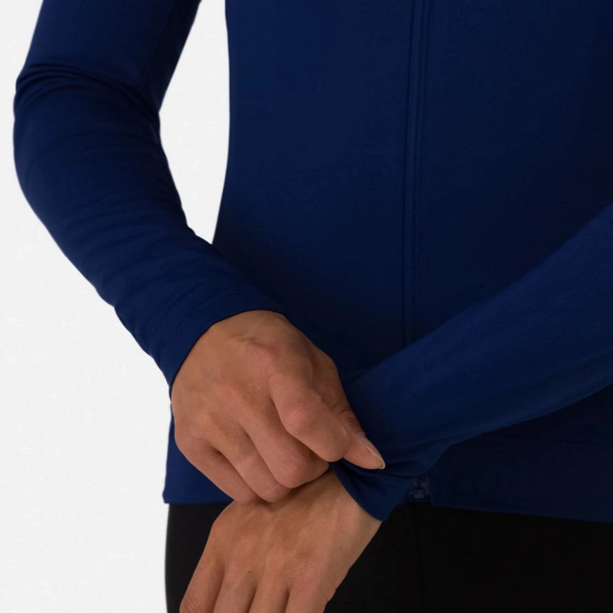 Rapha Core long sleeve women jersey - Dark blue