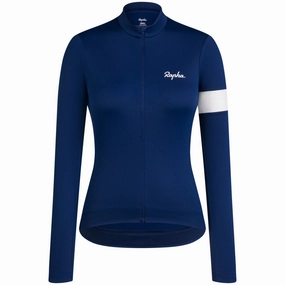 Rapha Core long sleeve women jersey - Dark blue
