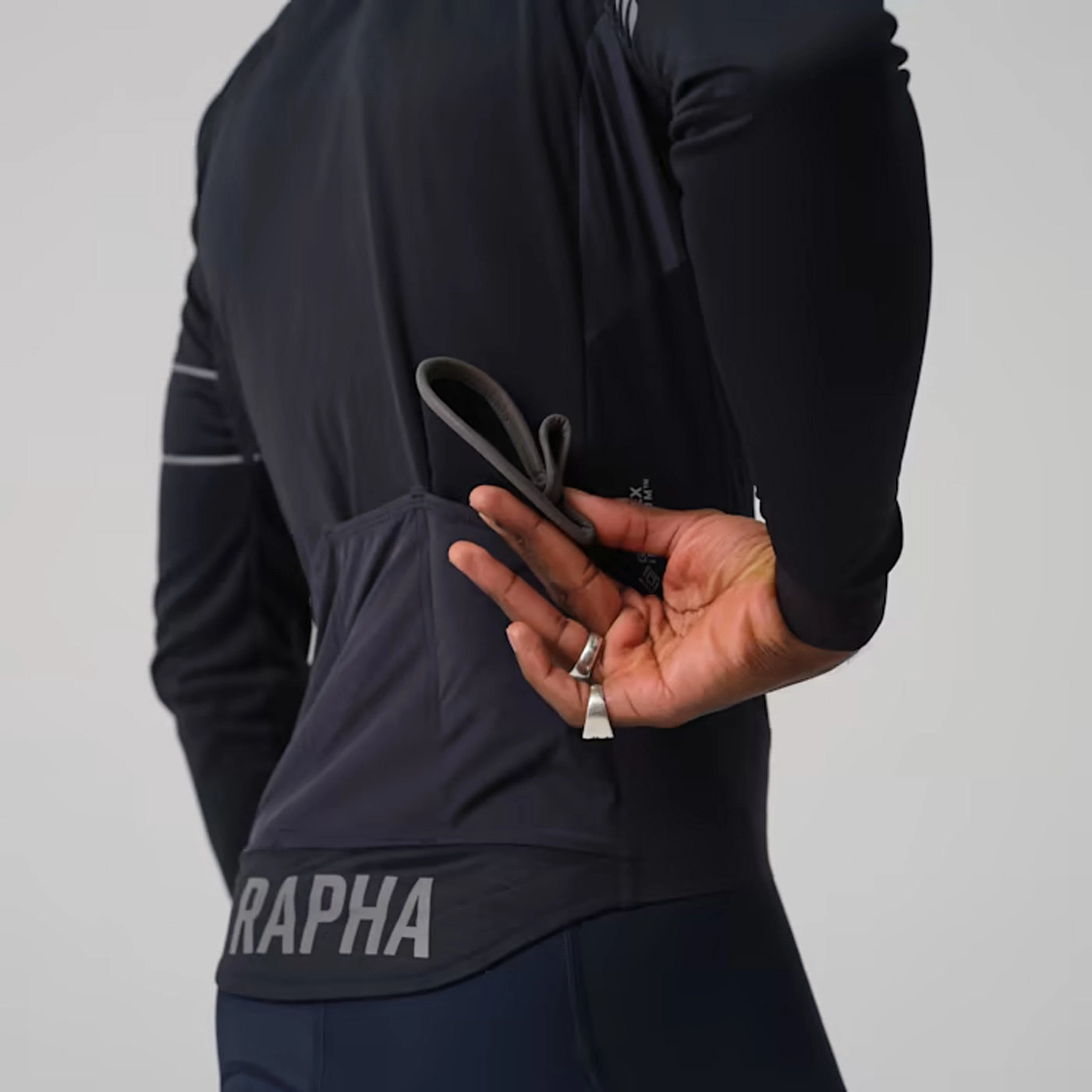 Rapha Pro Team Gore-Tex Infinium long sleeve jersey - Black