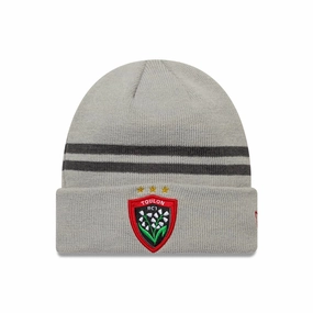 Rc Toulonnais Kit Grey Cuff Knit Beanie Hat Weekend Specials MustHave Deals