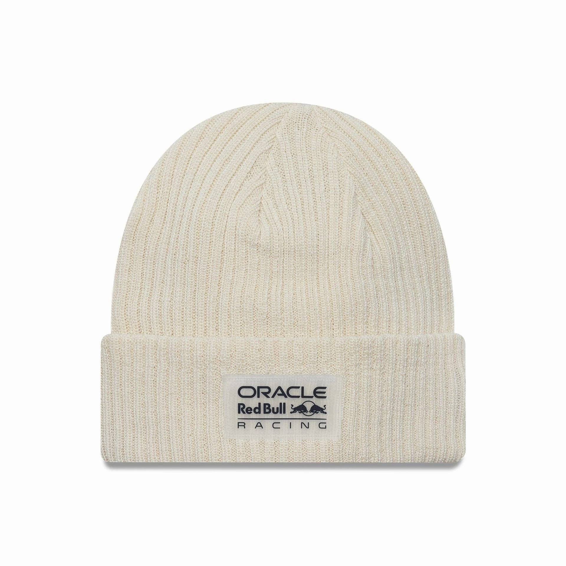 Hot Sale Today Hot Savings Alert Red Bull Racing Repreve Cream Short Cuff Knit Beanie Hat