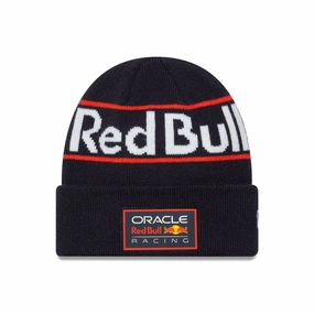 Red Bull Racing Youth Team Dark Blue Cuff Knit Beanie Hat Deal of the Day Grab Your Hot Pick