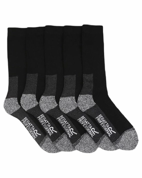 Regatta Pro Five Pack Work Socks MustHave Steals