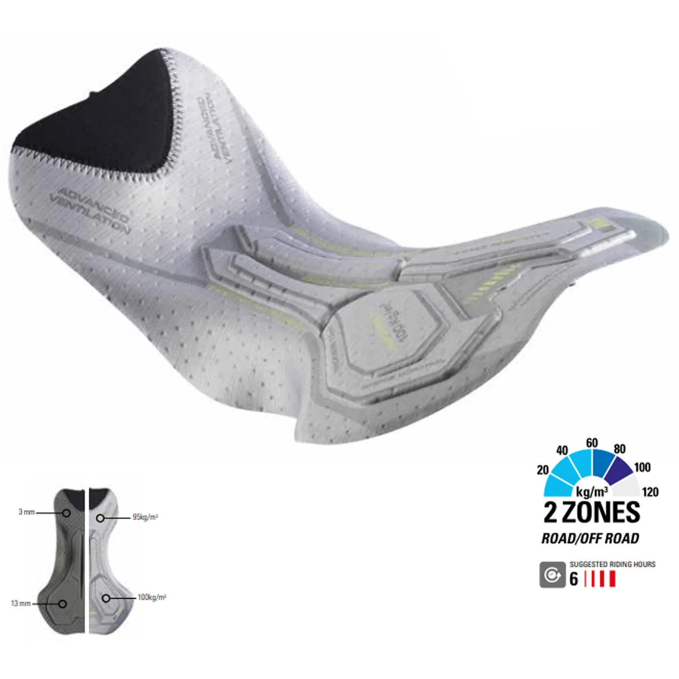 Rh  All Road Winter bibtight - Black