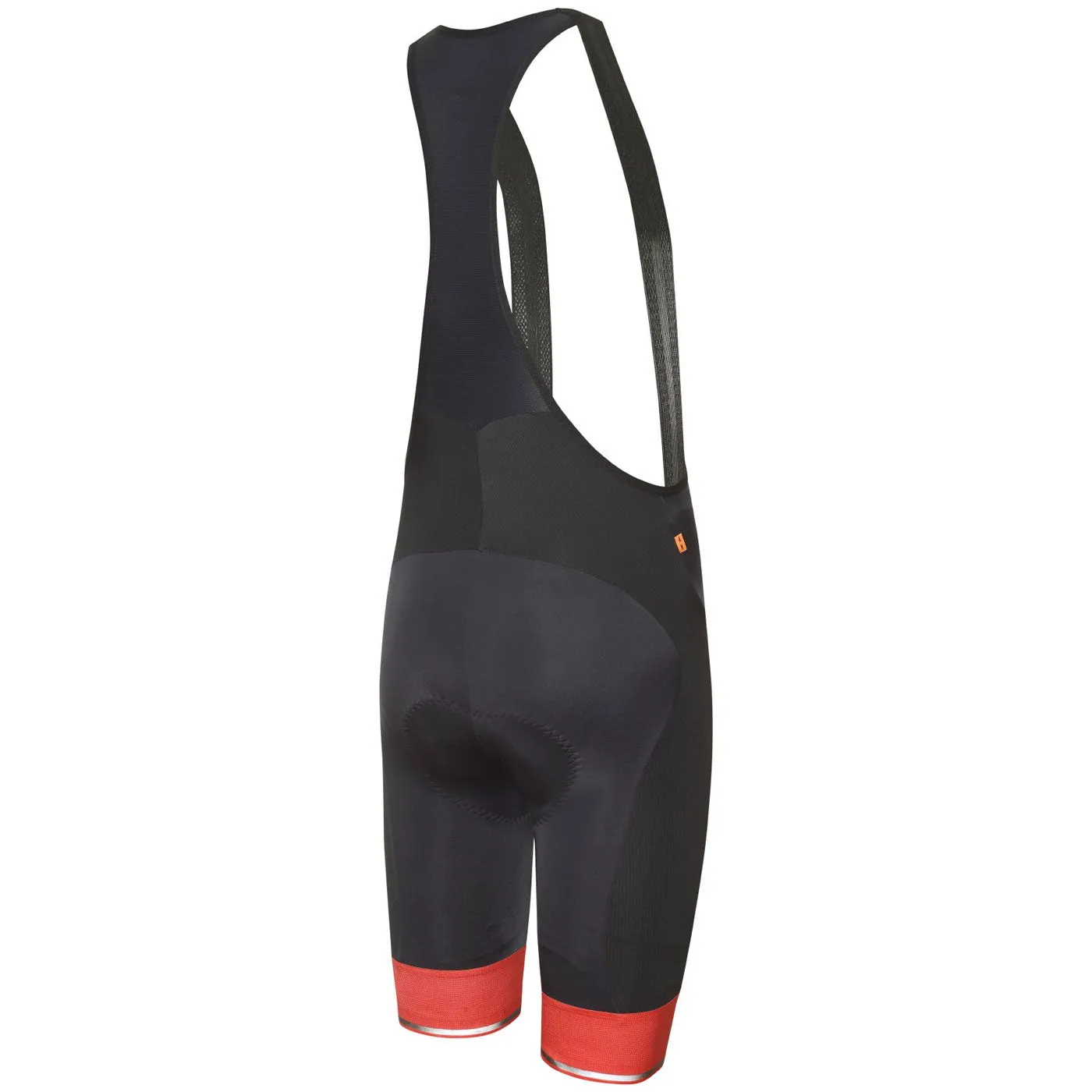 Rh  Logo Evo bibshorts - Black red