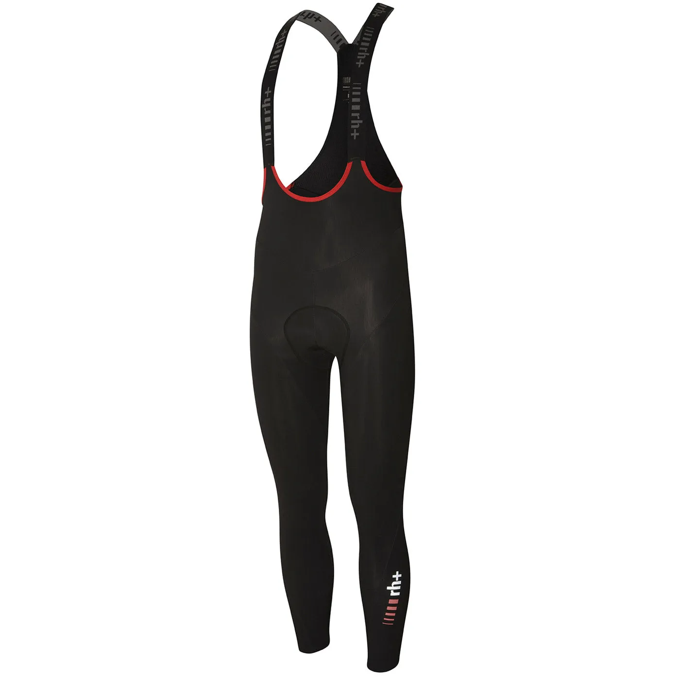 Rh  Nordic bibtights - Black red