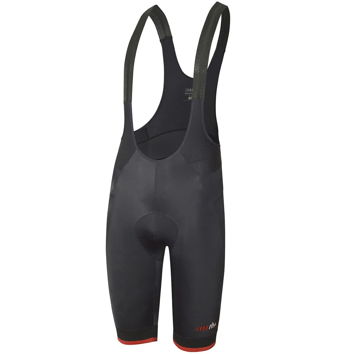 Rh  Prime Evo Bib Shorts - Black red