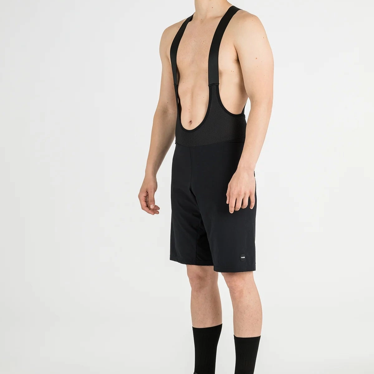 Rh  Baggy bib shorts - Black