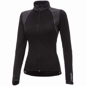 RH  Flap woman long sleeve Jersey - Black reflex
