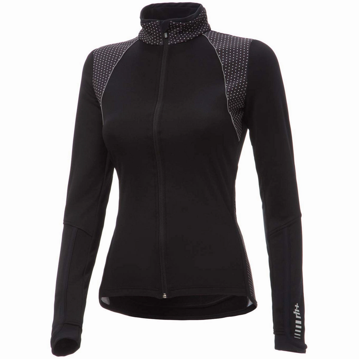 RH  Flap woman long sleeve Jersey - Black reflex