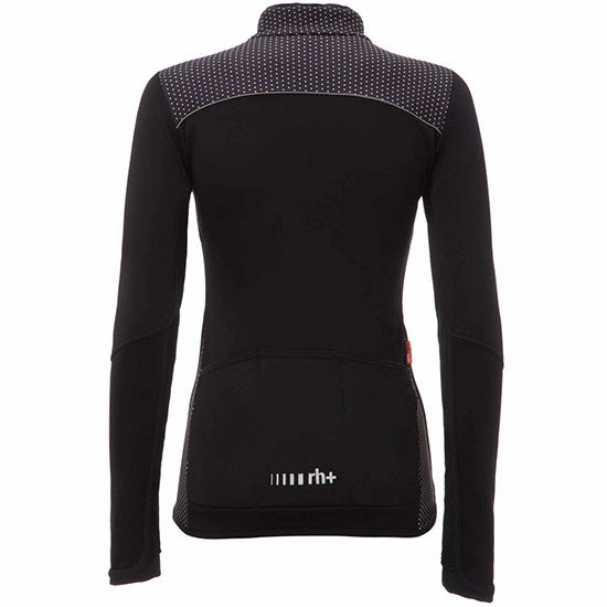 RH  Flap woman long sleeve Jersey - Black reflex