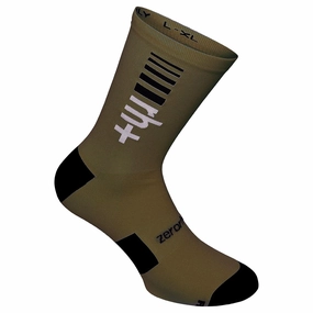 Rh  Logo 15 socks - Brown