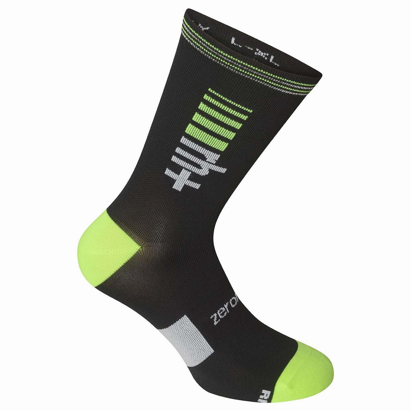Rh  Logo 20 socks - Black yellow