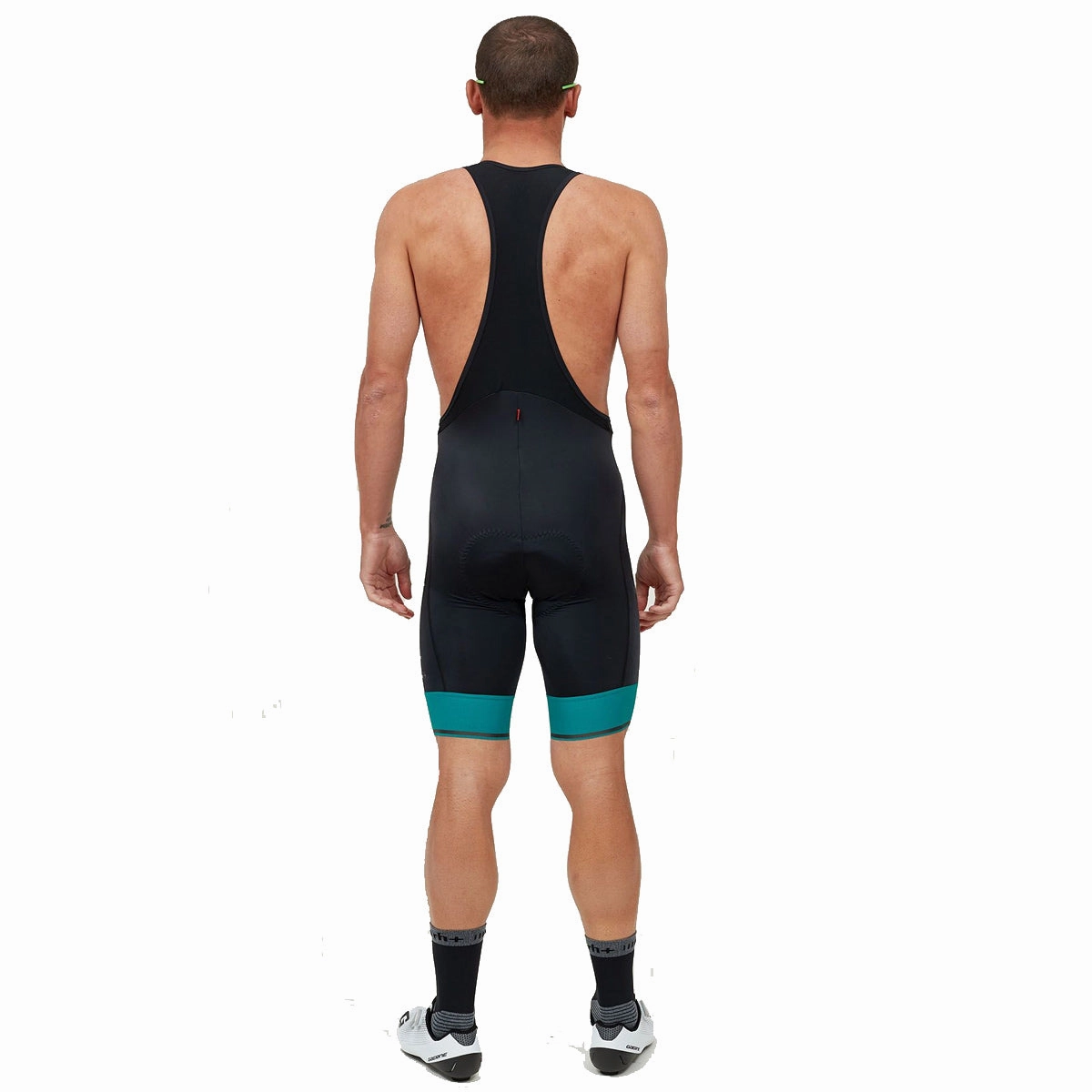 Rh  Logo 21 bib shorts - Black green