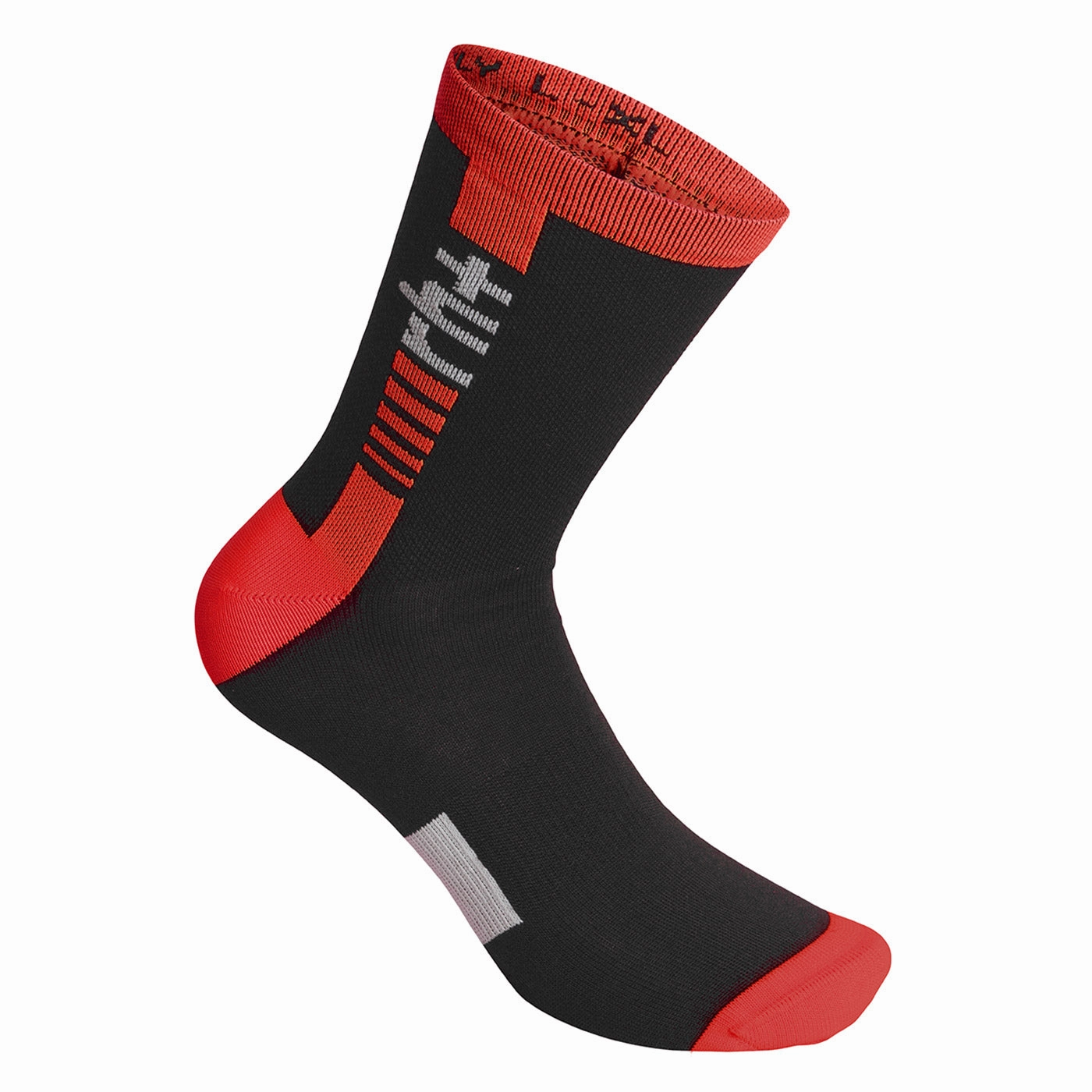 Rh  Logo Merino 15 socks - Black red