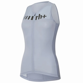 Rh  Logo sleeveless women jersey - Grey