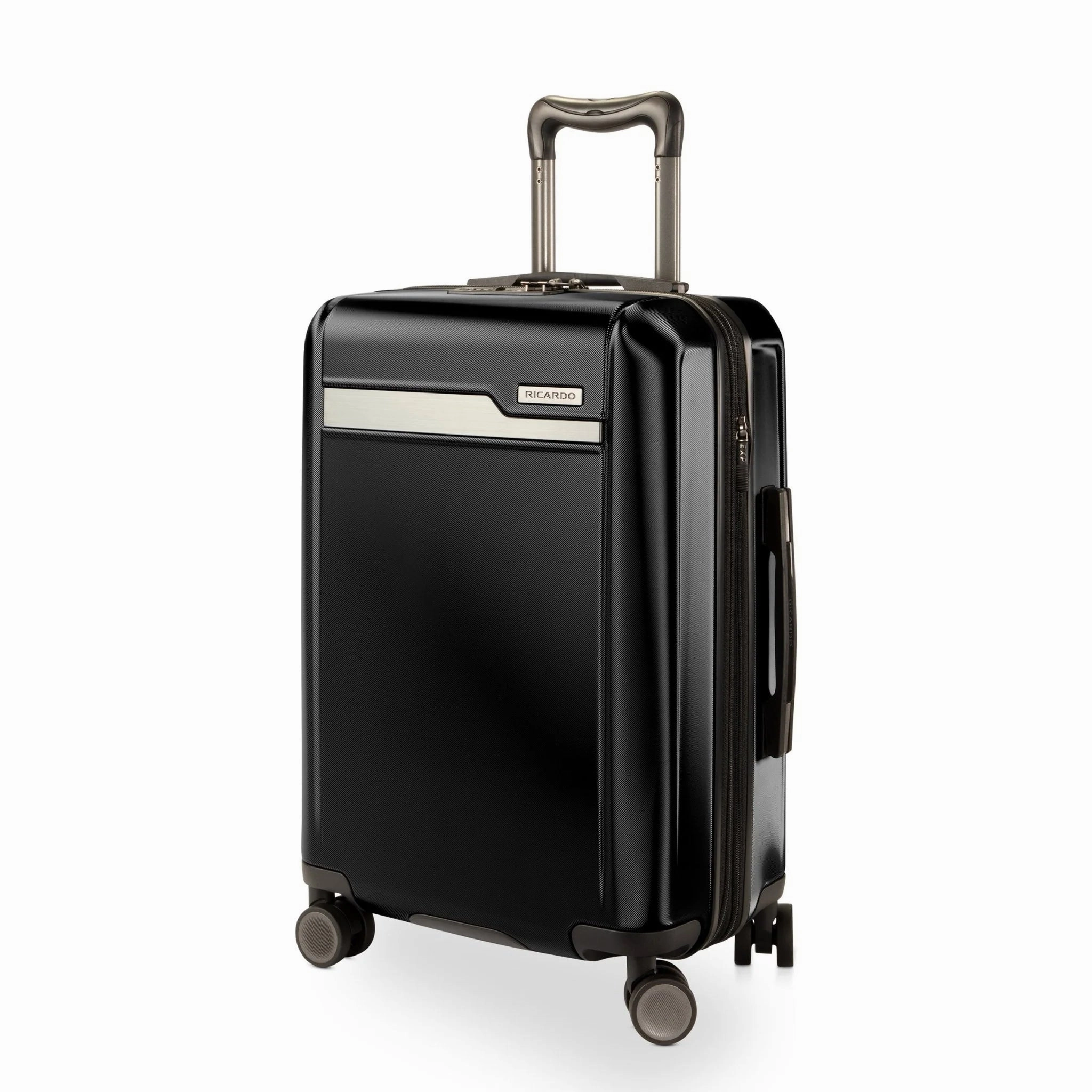 Shop the Savings Today Only Discount Alert Ricardo Brentwood Hardside 21" Carry-On Expandable Spinner
