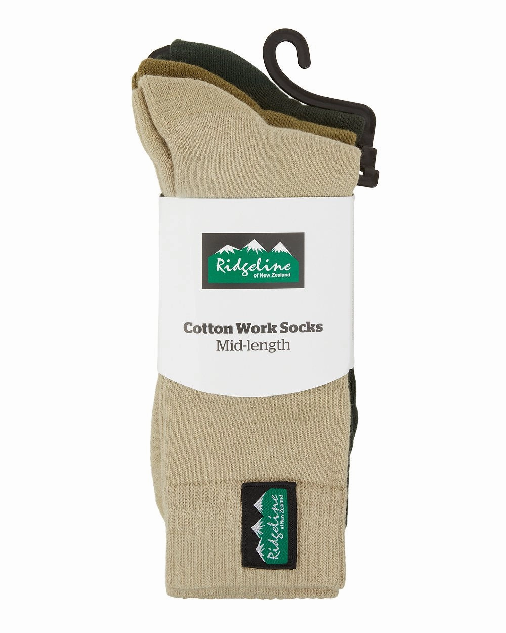Ridgeline Cotton Work Socks Mid Length Big Savings Today Dont Wait Save Today