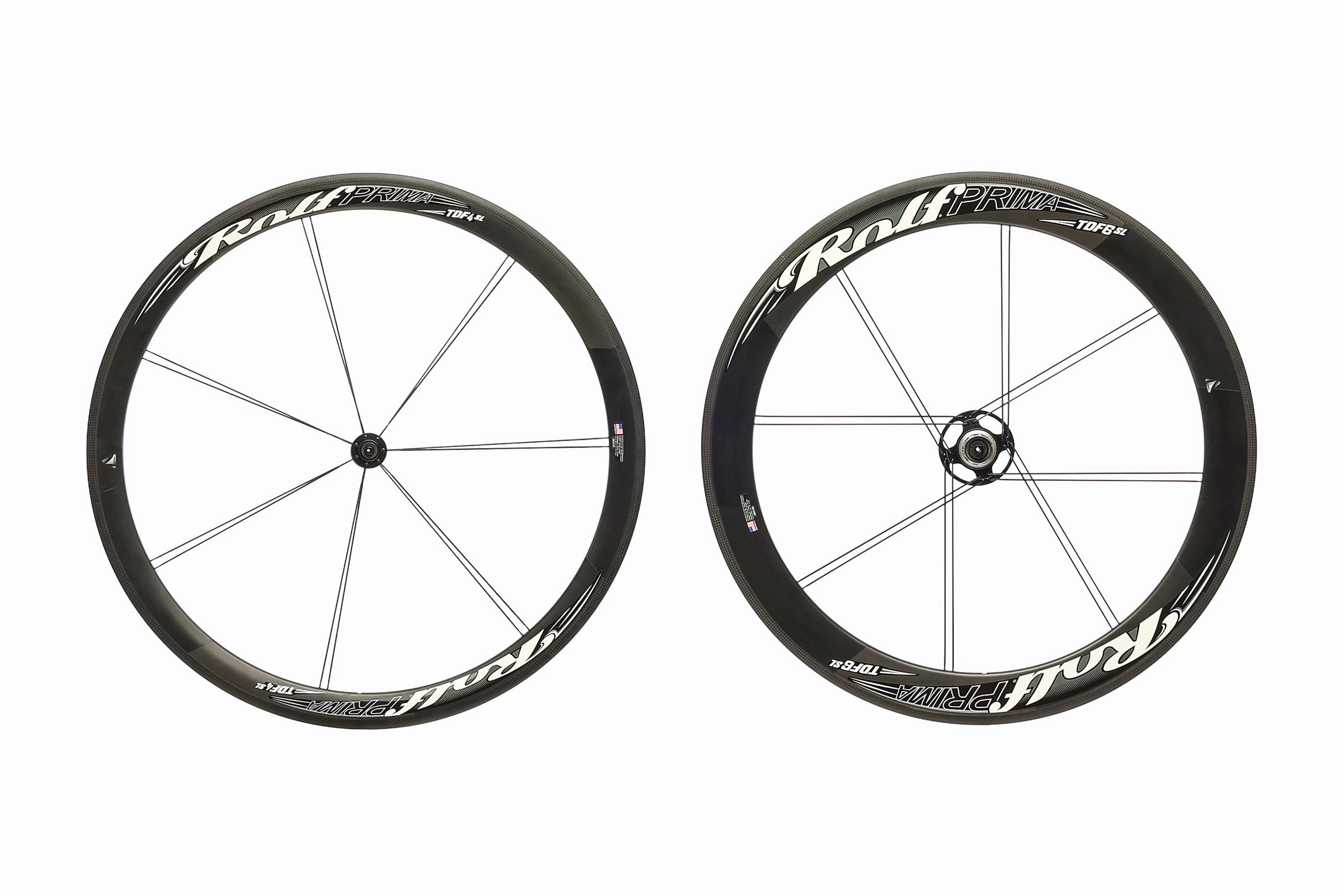 Rolf Prima TDF4/6 SL Carbon Tubular 700c Wheelset