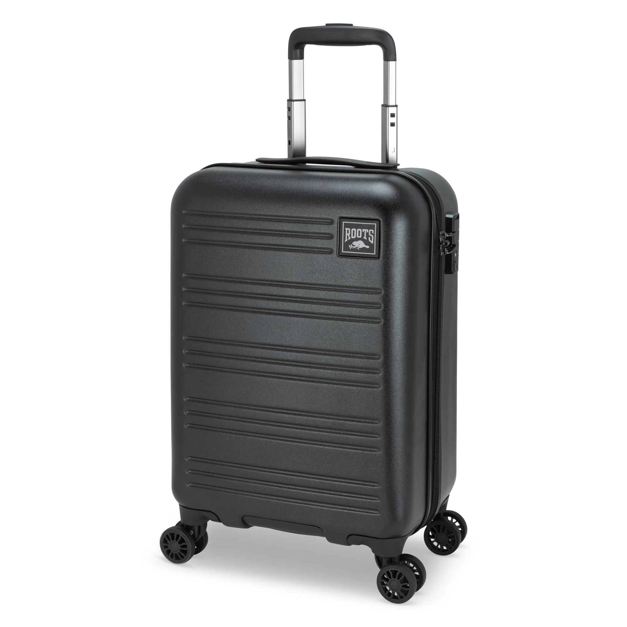 Roots Chalet Spinner Carry-On Luggage Instant Savings Deal Instant Discount