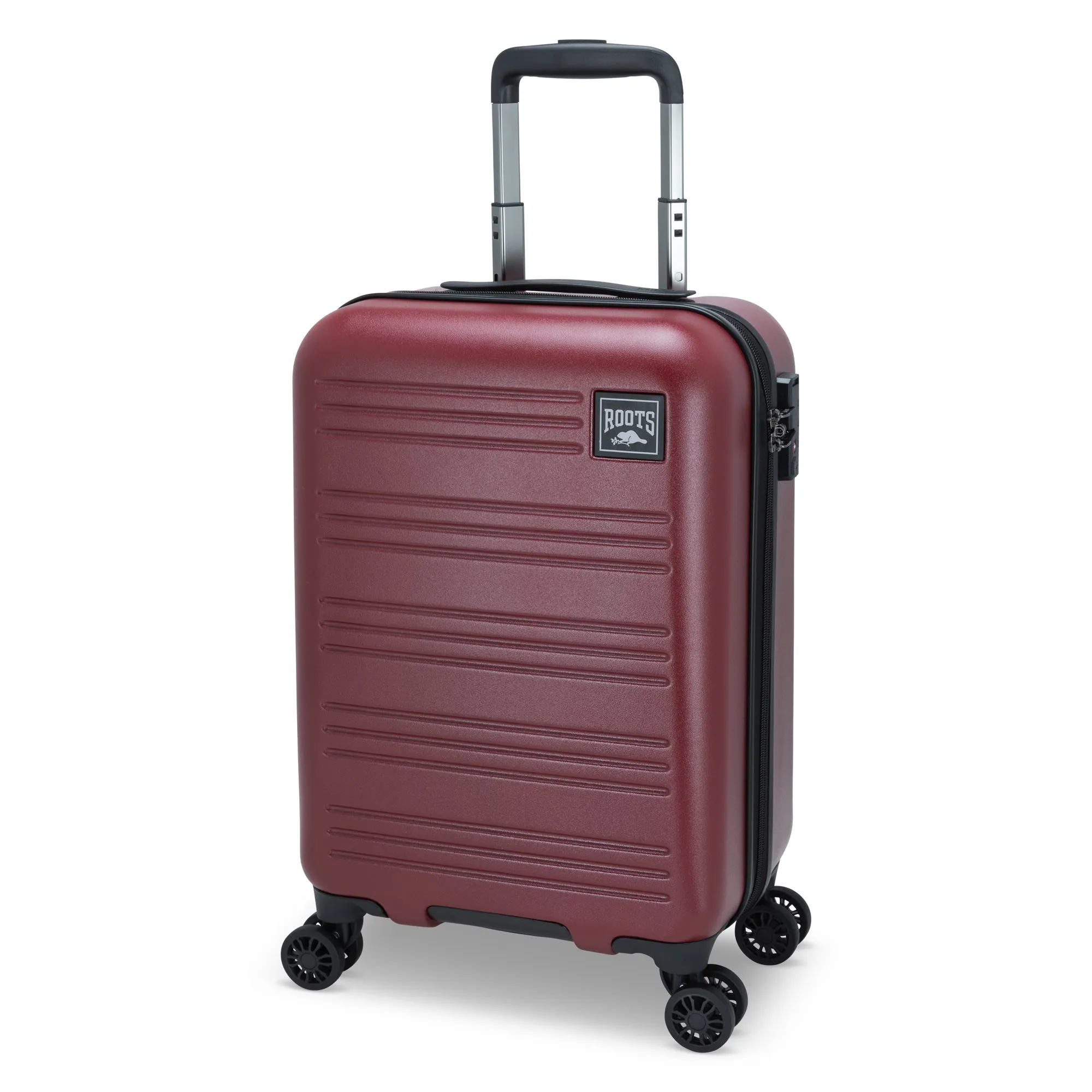 Roots Chalet Spinner Carry-On Luggage Special Steal Event Instant Deal Today