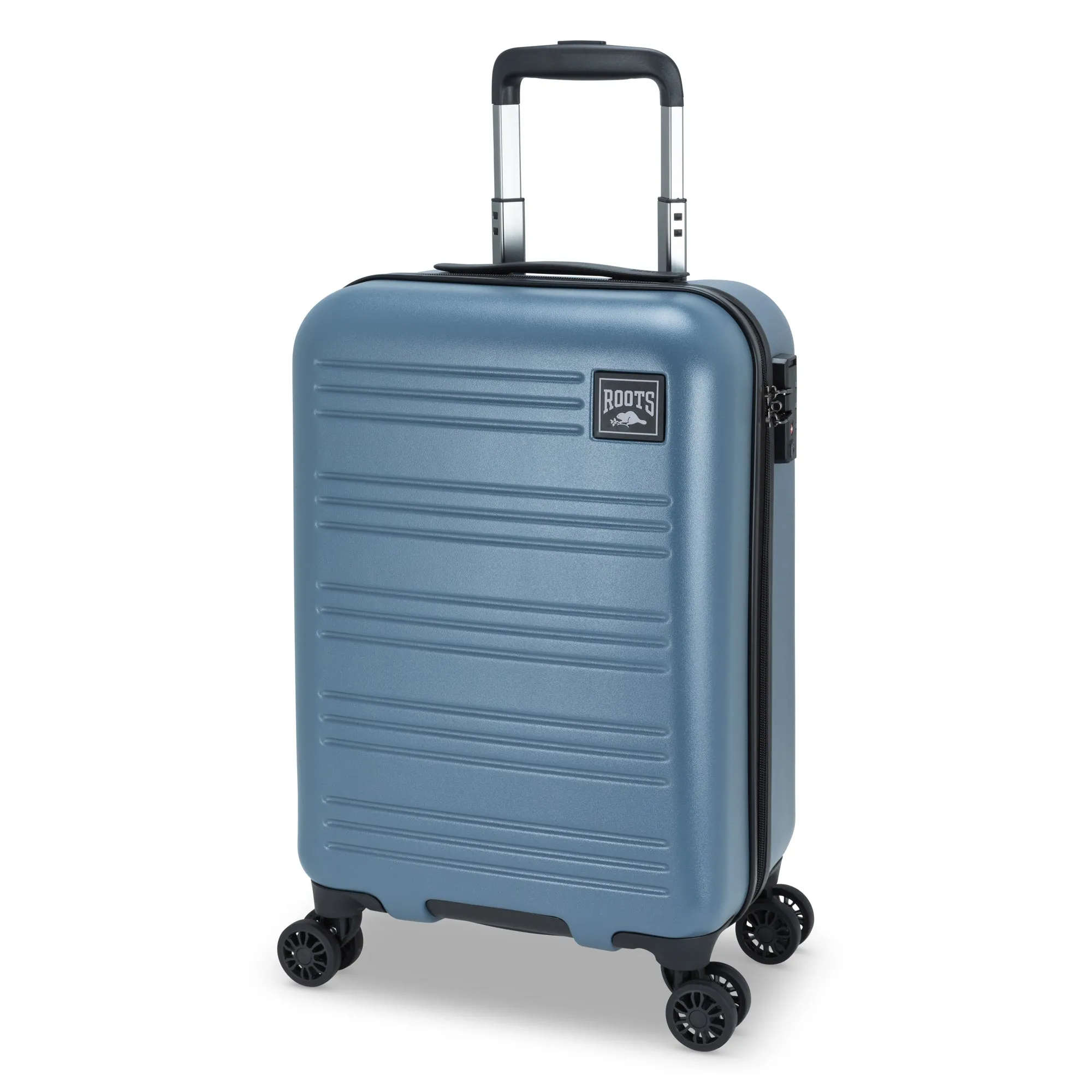 Roots Chalet Spinner Carry-On Luggage Mega Discount Event Limited Time Discount