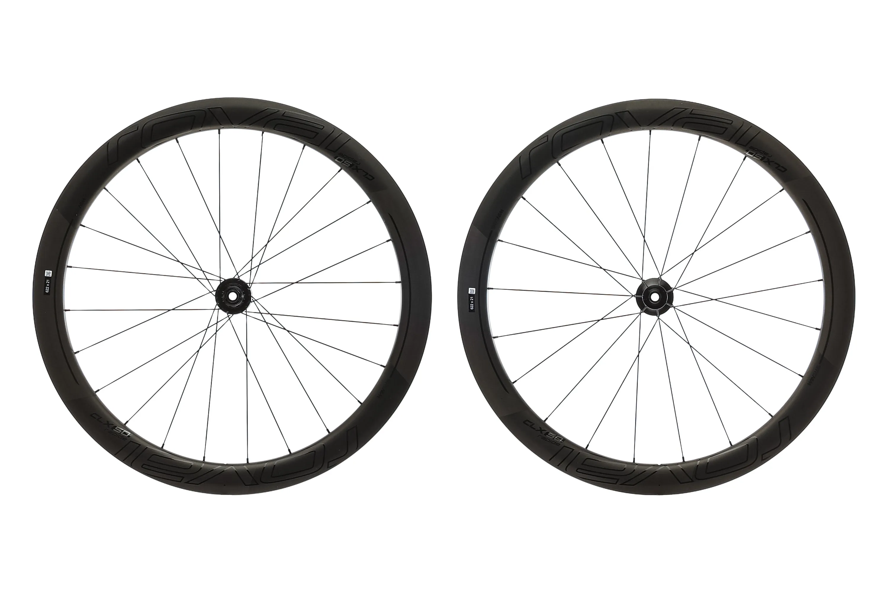 Roval CLX 50 Rapide Carbon Tubeless 700c Wheelset