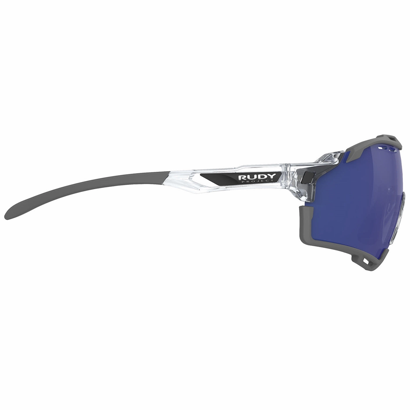 Rudy Cutline Glasses - Crystal Gloss Multilaser Deep Blue 