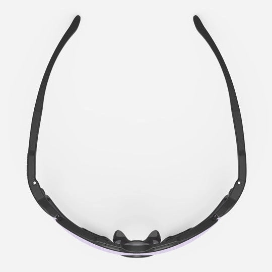 Rudy Cutline sunglasses - Black Matte ImpactX2 Laser Purple