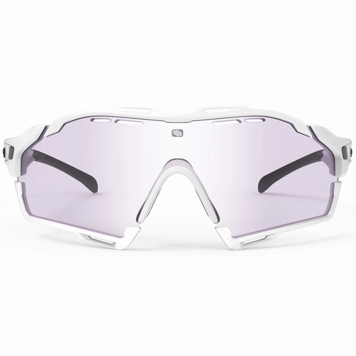 Rudy Cutline sunglasses - White Gloss - ImpactX Laser Purple