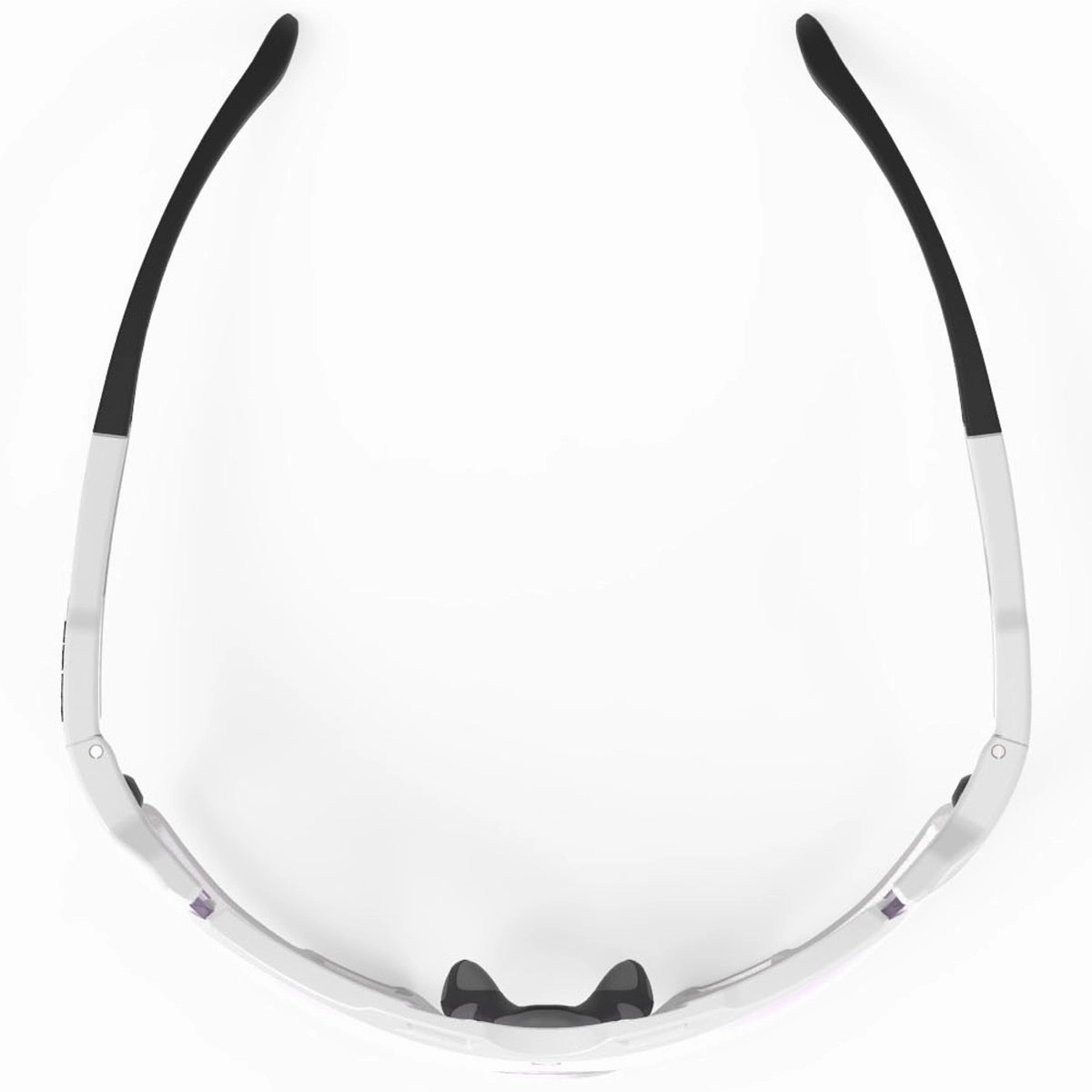 Rudy Cutline sunglasses - White Gloss - ImpactX Laser Purple