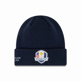 Ryder Cup Europe 2025 Core Dark Blue Cuff Knit Beanie Hat Trending Hot Deal Flash Deal Alert