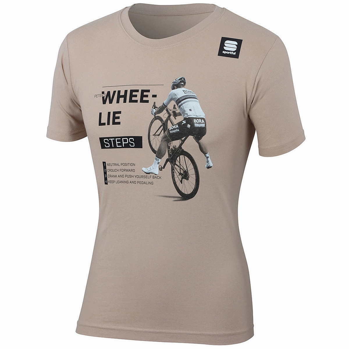 Sagan Whee-lie T-Shirt - Beige