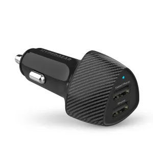 Speedboost 12W Usb   5W Usb Car Charger | Black Save Today Event Dont Wait Save Today